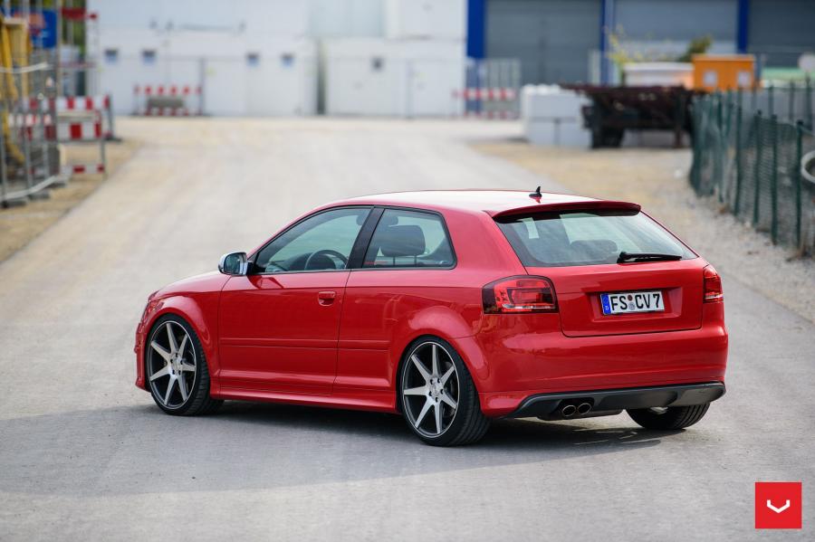  Audi S3 Sportback on Vossen Wheels (CV7) 2016 года  (фото 5 из 26)